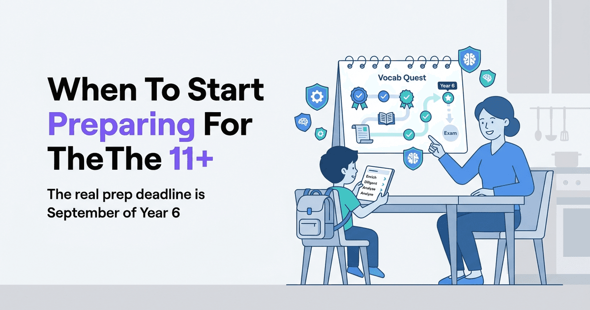 When Should You Start Preparing for the 11+? A Year by Year Timeline